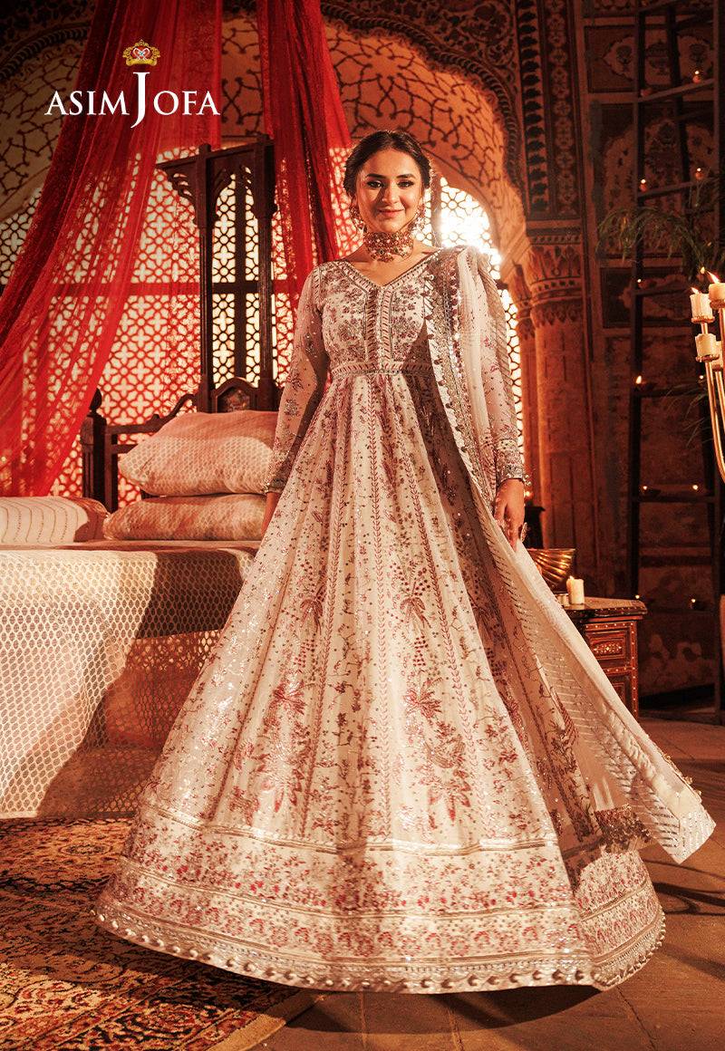 Asim Jofa | Chikankari Eid24 | AJCE-04 - Pakistani Designer Dress - by Asim Jofa | Type: Formal - 100% Original at Saira Sultan