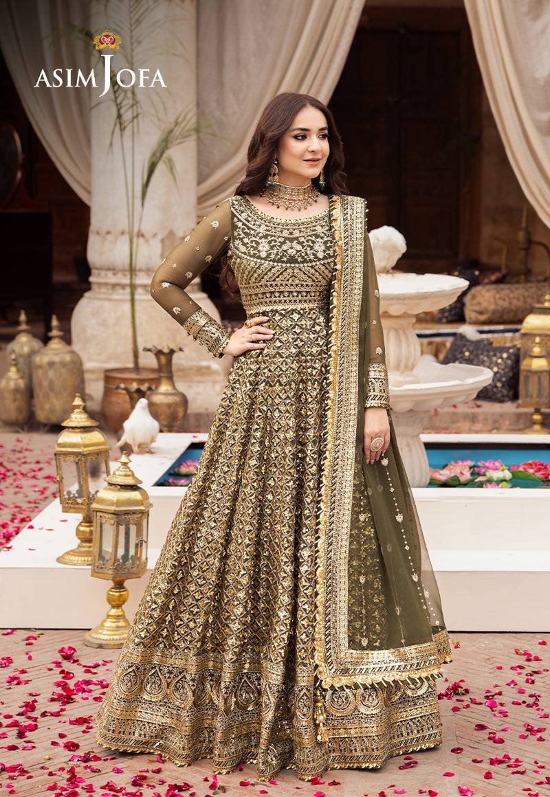 Asim Jofa | Chikankari Eid24 | AJCE-08 - Pakistani Designer Dress - by Asim Jofa | Type: Formal - 100% Original at Saira Sultan