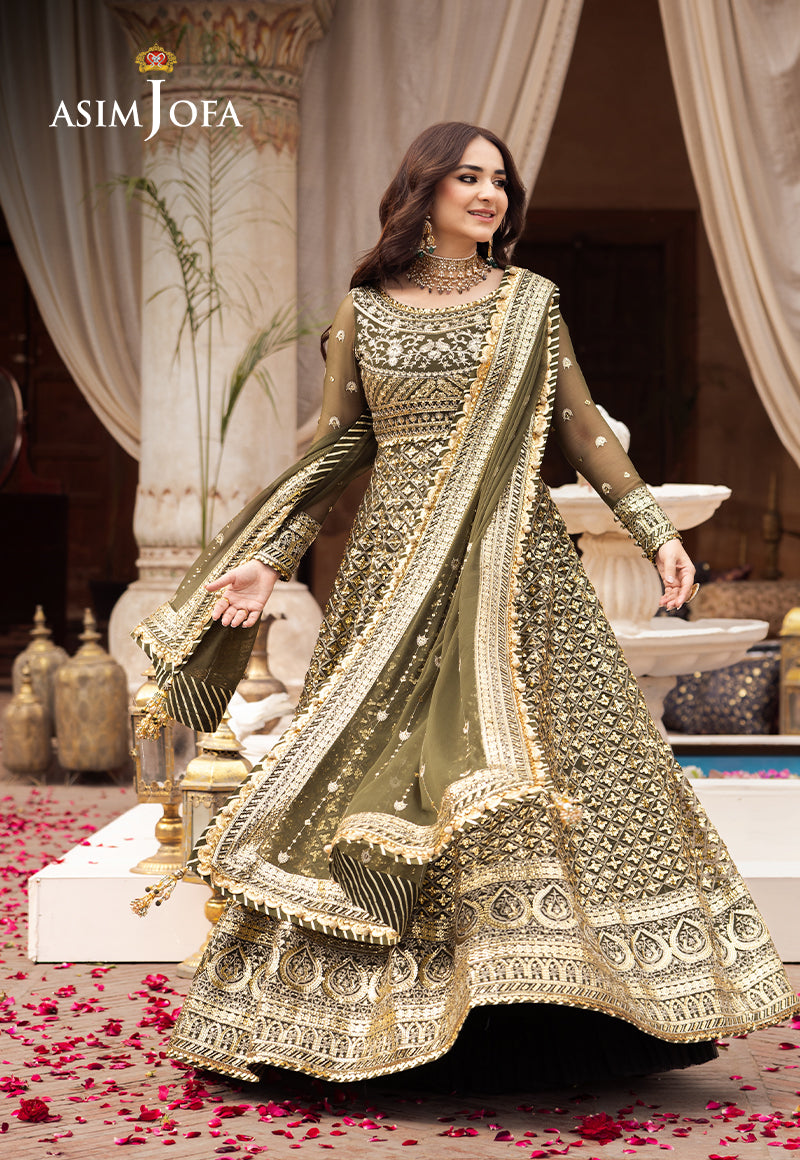 Asim Jofa | Chikankari Eid24 | AJCE-08 - Pakistani Designer Dress - by Asim Jofa | Type: Formal - 100% Original at Saira Sultan