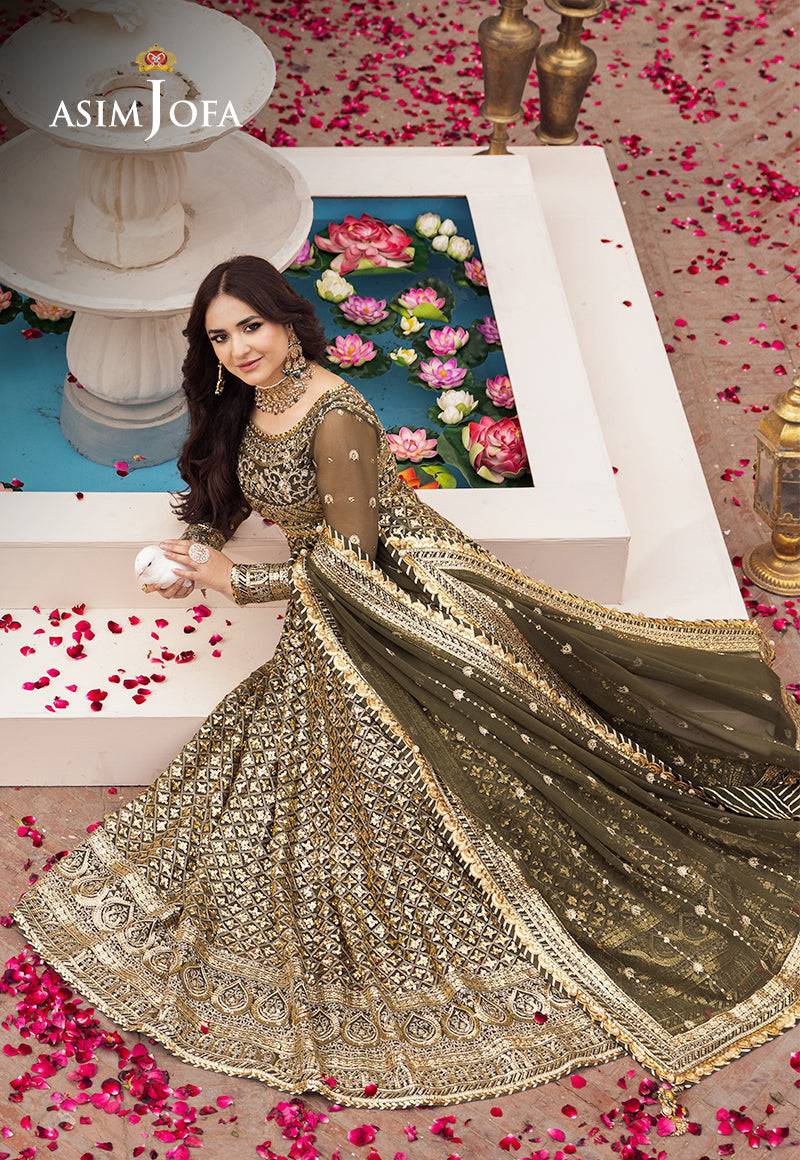 Asim Jofa | Chikankari Eid24 | AJCE-08 - Pakistani Designer Dress - by Asim Jofa | Type: Formal - 100% Original at Saira Sultan