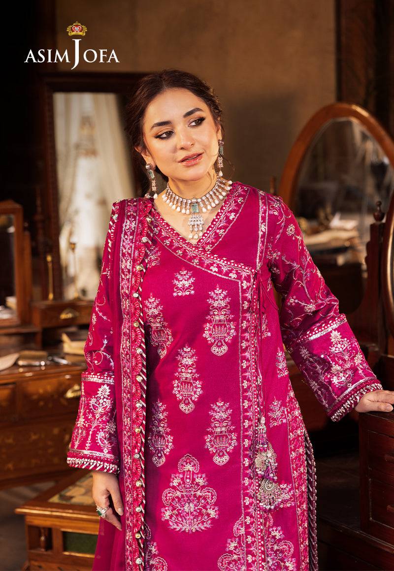 Asim Jofa | Chikankari Eid24 | AJCE-09 - Pakistani Designer Dress - by Asim Jofa | Type: Formal - 100% Original at Saira Sultan
