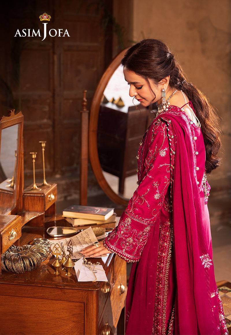 Asim Jofa | Chikankari Eid24 | AJCE-09 - Pakistani Designer Dress - by Asim Jofa | Type: Formal - 100% Original at Saira Sultan