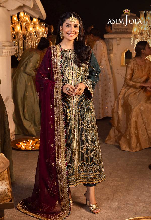Asim Jofa | Shehnai Festive Collection | AJSH-20 - Pakistani Designer Dress - by Asim Jofa | Type: Formal - 100% Original at Saira Sultan