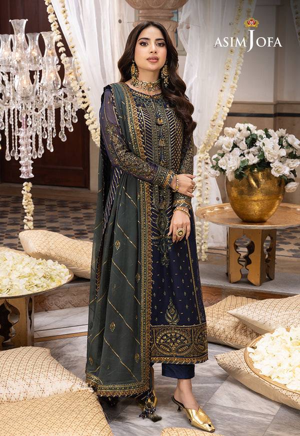 Asim Jofa | Shehnai Festive Collection | AJSH-12 - Pakistani Designer Dress - by Asim Jofa | Type: Formal - 100% Original at Saira Sultan
