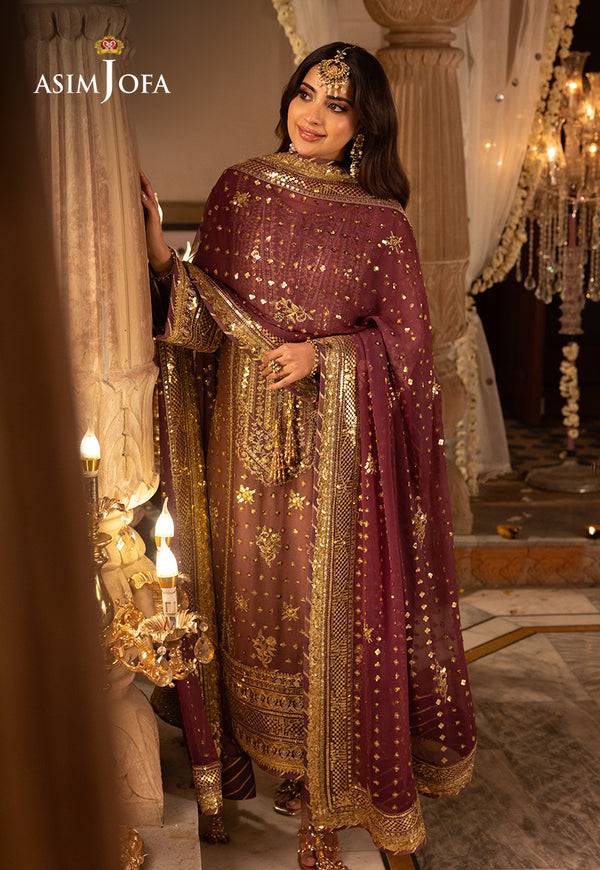 Asim Jofa | Shehnai Festive Collection | AJSH-17 - Pakistani Designer Dress - by Asim Jofa | Type: Bridal - 100% Original at Saira Sultan