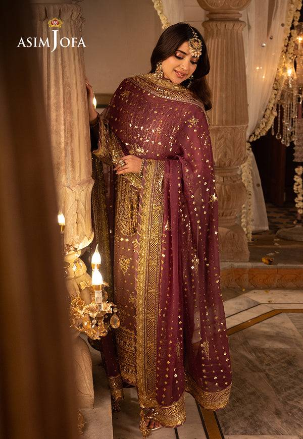 Asim Jofa | Shehnai Festive Collection | AJSH-17 - Pakistani Designer Dress - by Asim Jofa | Type: Bridal - 100% Original at Saira Sultan