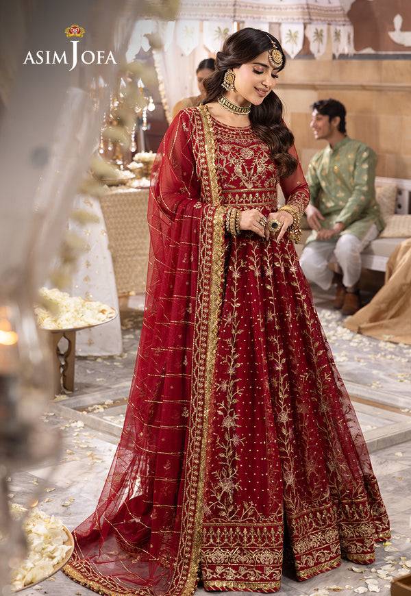 Asim Jofa | Shehnai Festive Collection | AJSH-06 - Pakistani Designer Dress - by Asim Jofa | Type: Bridal - 100% Original at Saira Sultan