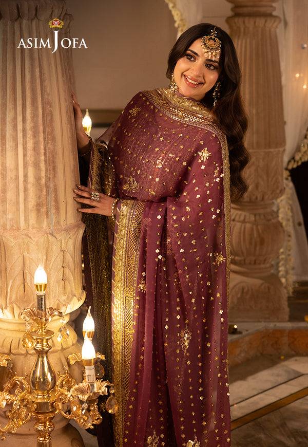 Asim Jofa | Shehnai Festive Collection | AJSH-17 - Pakistani Designer Dress - by Asim Jofa | Type: Bridal - 100% Original at Saira Sultan