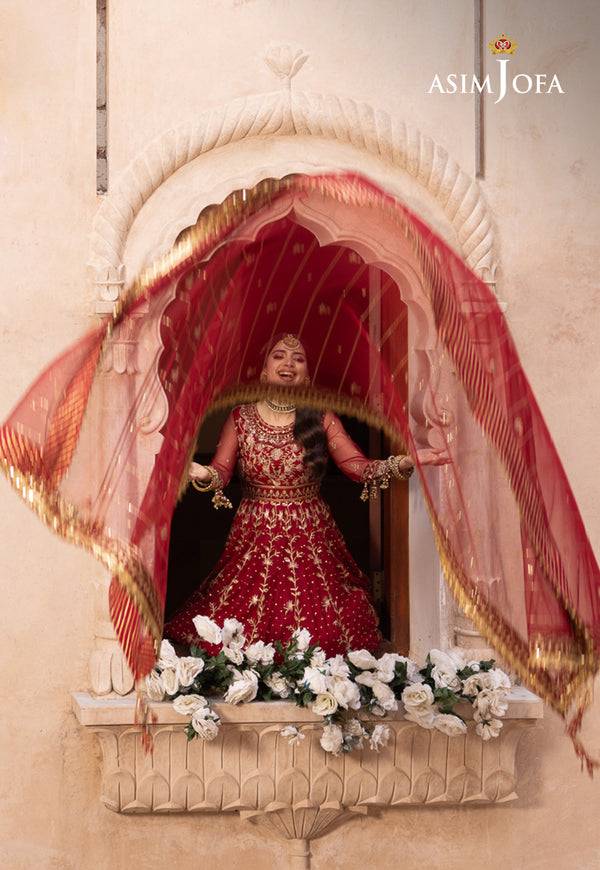 Asim Jofa | Shehnai Festive Collection | AJSH-06 - Pakistani Designer Dress - by Asim Jofa | Type: Bridal - 100% Original at Saira Sultan