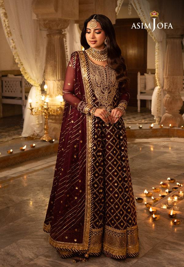 Asim Jofa | Shehnai Festive Collection | AJSH-04 - Pakistani Designer Dress - by Asim Jofa | Type: Bridal - 100% Original at Saira Sultan