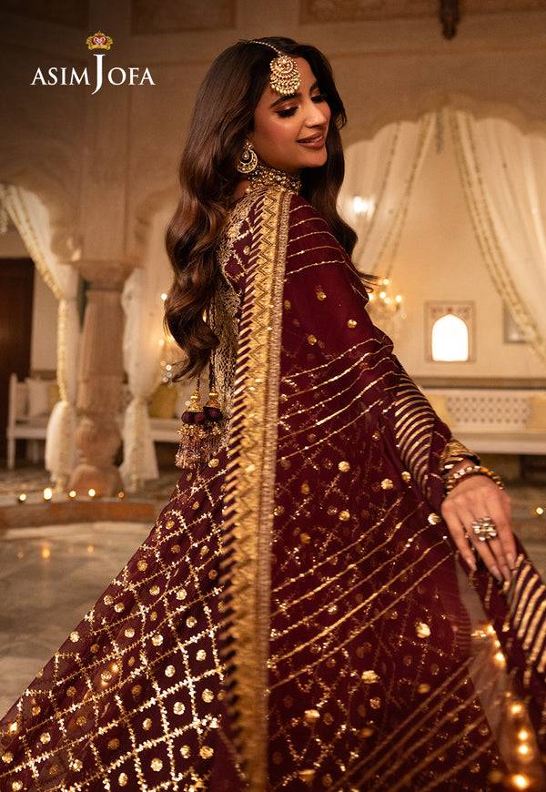 Asim Jofa | Shehnai Festive Collection | AJSH-04 - Pakistani Designer Dress - by Asim Jofa | Type: Bridal - 100% Original at Saira Sultan