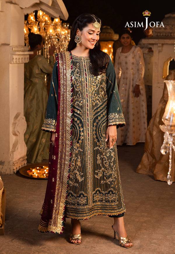 Asim Jofa | Shehnai Festive Collection | AJSH-20 - Pakistani Designer Dress - by Asim Jofa | Type: Formal - 100% Original at Saira Sultan