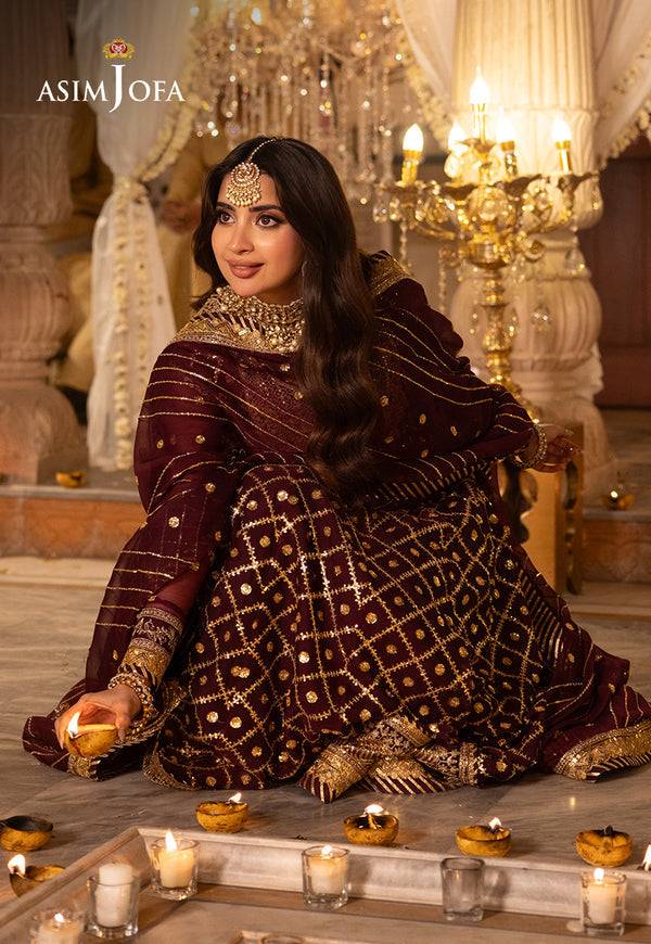 Asim Jofa | Shehnai Festive Collection | AJSH-04 - Pakistani Designer Dress - by Asim Jofa | Type: Bridal - 100% Original at Saira Sultan