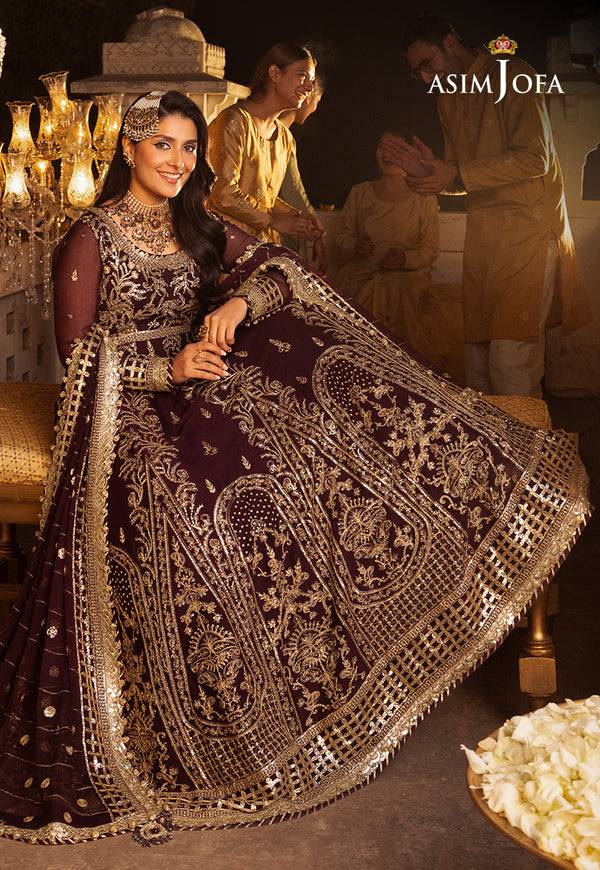 Asim Jofa | Shehnai Festive Collection | AJSH-02 - Pakistani Designer Dress - by Asim Jofa | Type: Bridal - 100% Original at Saira Sultan