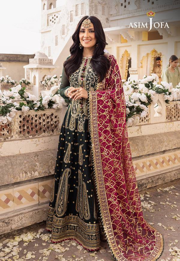 Asim Jofa | Shehnai Festive Collection | AJSH-11 - Pakistani Designer Dress - by Asim Jofa | Type: Bridal - 100% Original at Saira Sultan