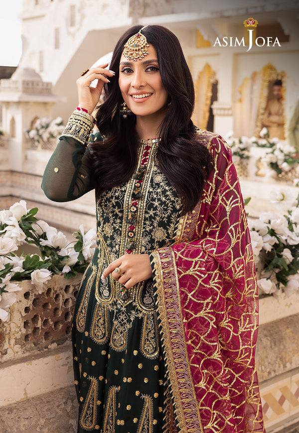 Asim Jofa | Shehnai Festive Collection | AJSH-11 - Pakistani Designer Dress - by Asim Jofa | Type: Bridal - 100% Original at Saira Sultan