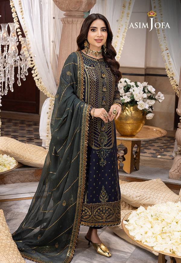 Asim Jofa | Shehnai Festive Collection | AJSH-12 - Pakistani Designer Dress - by Asim Jofa | Type: Formal - 100% Original at Saira Sultan