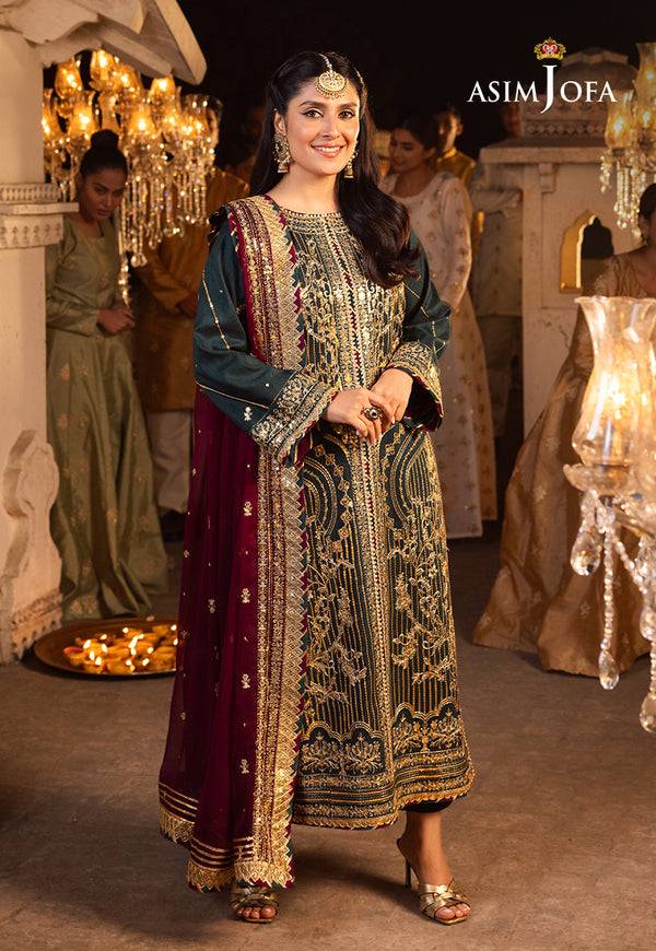 Asim Jofa | Shehnai Festive Collection | AJSH-20 - Pakistani Designer Dress - by Asim Jofa | Type: Formal - 100% Original at Saira Sultan