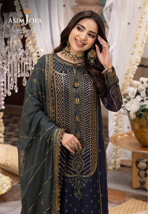 Asim Jofa | Shehnai Festive Collection | AJSH-12 - Pakistani Designer Dress - by Asim Jofa | Type: Formal - 100% Original at Saira Sultan