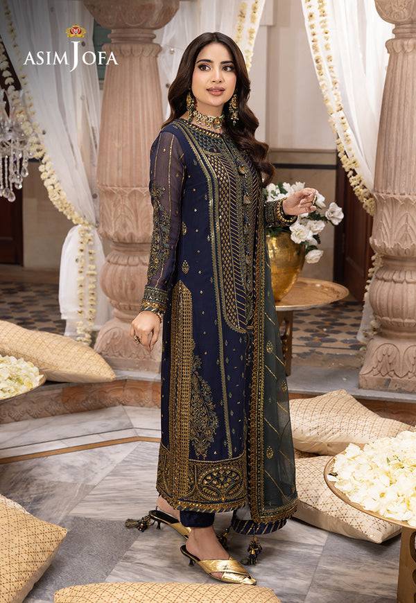 Asim Jofa | Shehnai Festive Collection | AJSH-12 - Pakistani Designer Dress - by Asim Jofa | Type: Formal - 100% Original at Saira Sultan
