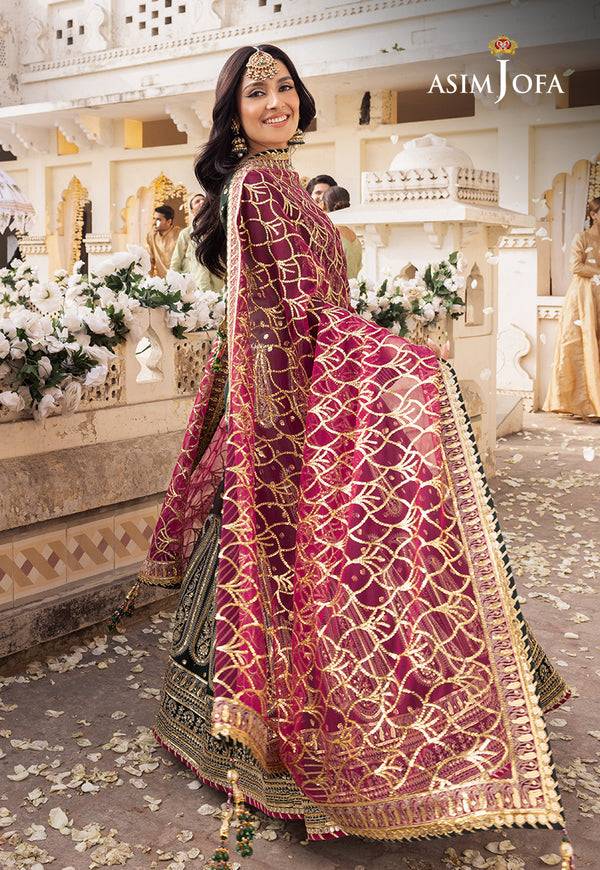 Asim Jofa | Shehnai Festive Collection | AJSH-11 - Pakistani Designer Dress - by Asim Jofa | Type: Bridal - 100% Original at Saira Sultan