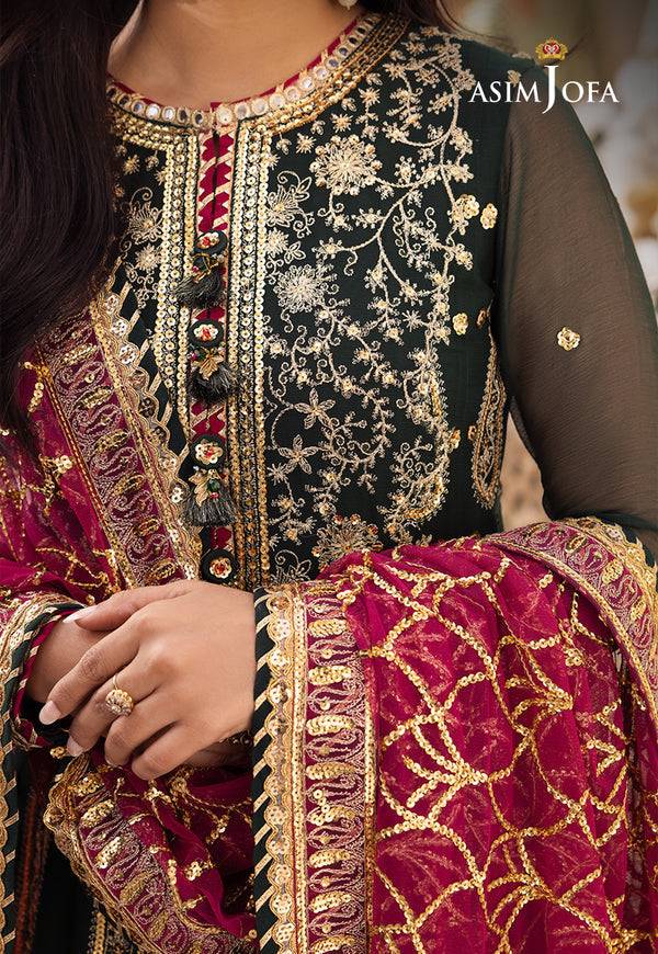 Asim Jofa | Shehnai Festive Collection | AJSH-11 - Pakistani Designer Dress - by Asim Jofa | Type: Bridal - 100% Original at Saira Sultan