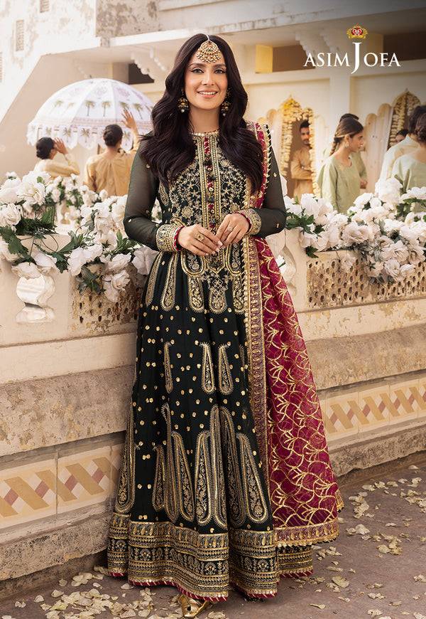 Asim Jofa | Shehnai Festive Collection | AJSH-11 - Pakistani Designer Dress - by Asim Jofa | Type: Bridal - 100% Original at Saira Sultan