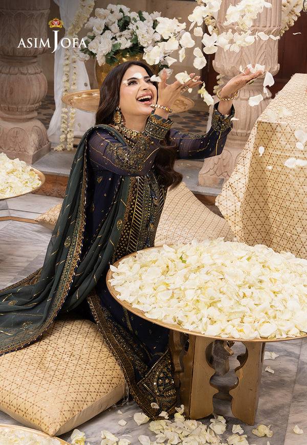 Asim Jofa | Shehnai Festive Collection | AJSH-12 - Pakistani Designer Dress - by Asim Jofa | Type: Formal - 100% Original at Saira Sultan