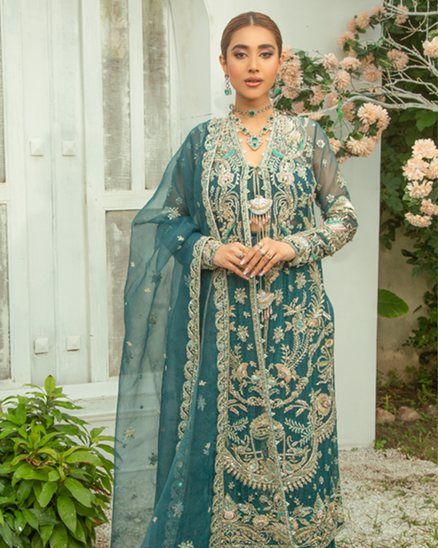 Nyra | Wedding Formals 24 | Aurora - Pakistani Designer Dress - by Nyra | Type: Bridal - 100% Original at Saira Sultan