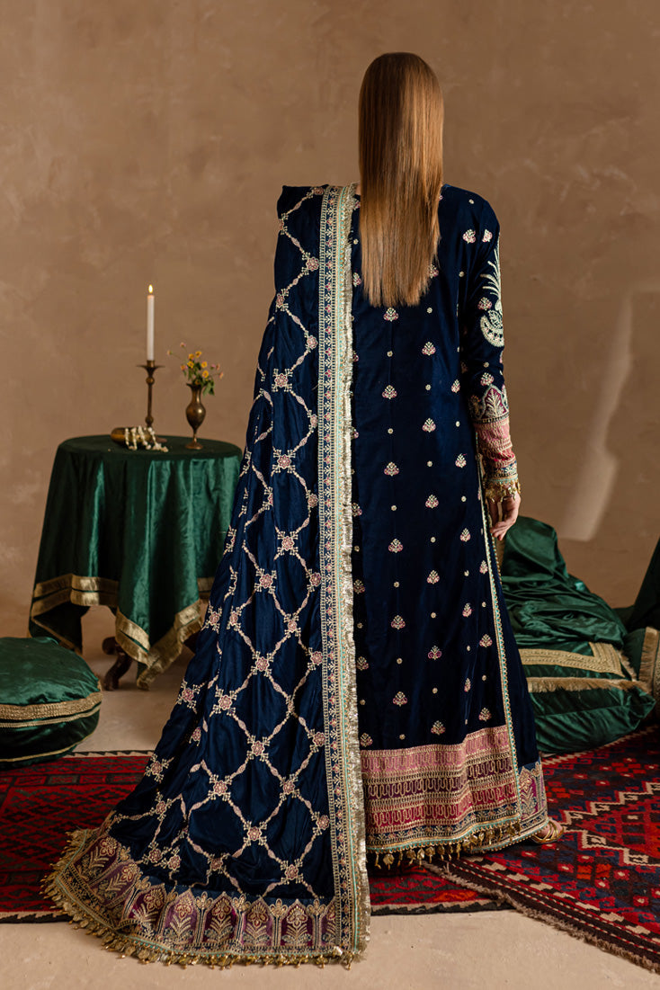 Marjjan | De Rose Velvet | MRV-10 (BLUE) S Cobalt Blue Velvet