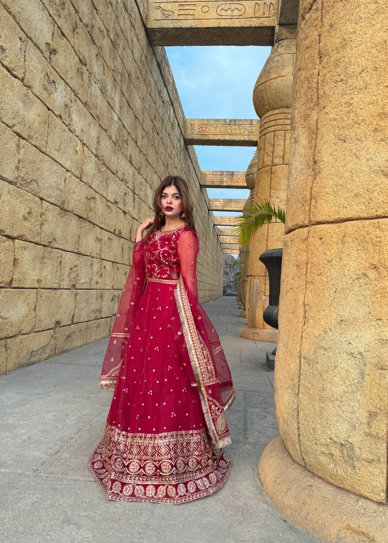 Daud Abbas | Formals Collection | Nazneen - Pakistani Designer Dress - by Daud Abbas | Type: Formal - 100% Original at Saira Sultan