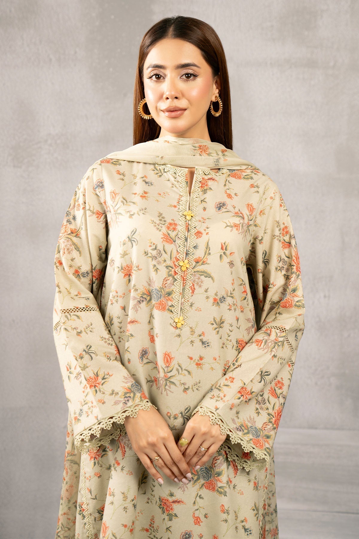 Kayseria | Winter Khaddar 24 | C6078 M Sand Viscose Karandi