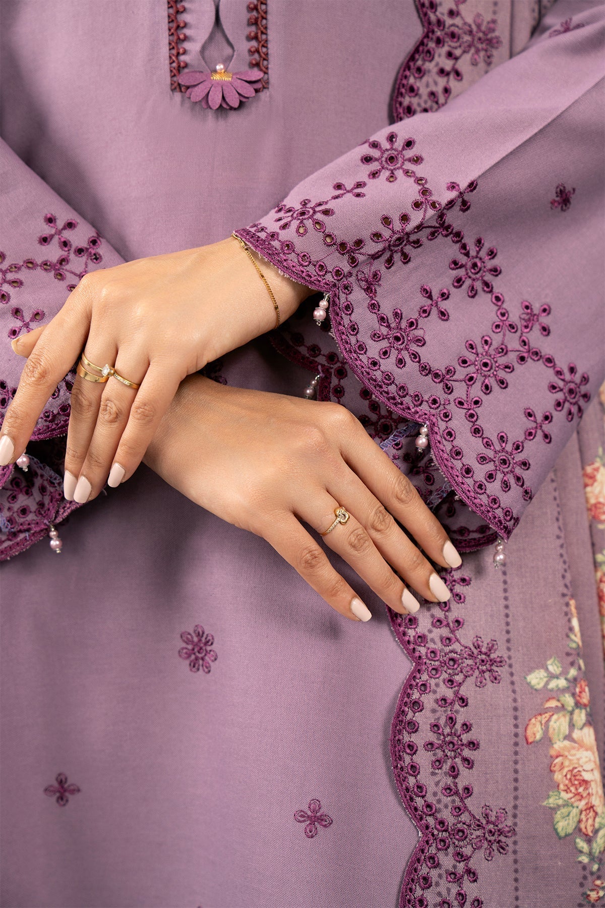 Kayseria | Winter Khaddar 24 | C6039-1 L Lavender Khaddar