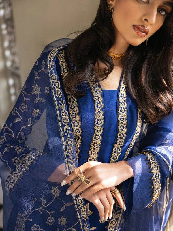 Caia | Mahiri Luxury Edit24 | AZURE - Pakistani Designer Dress - by Caia | Type: Luxury - 100% Original at Saira Sultan