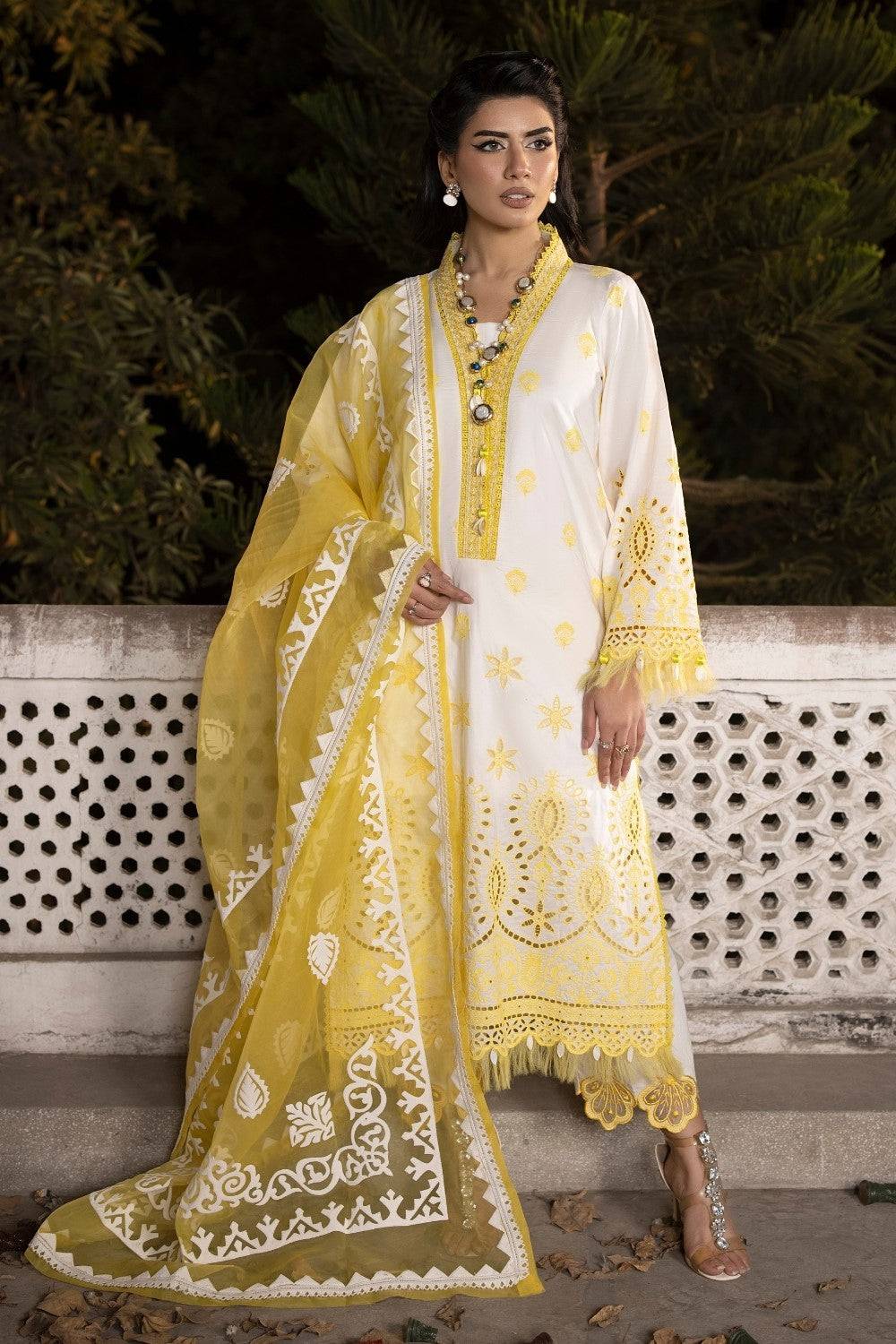 Ittehad | Embroidered Lawn | I-11 - Pakistani Designer Dress - by Ittehad | Type: Luxury - 100% Original at Saira Sultan