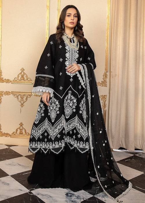 Meem | Anaya 25 | PITCH BLACK - Pakistani Designer Dress - by Meem | Type: Ladies Clothes - 100% Original at Saira Sultan