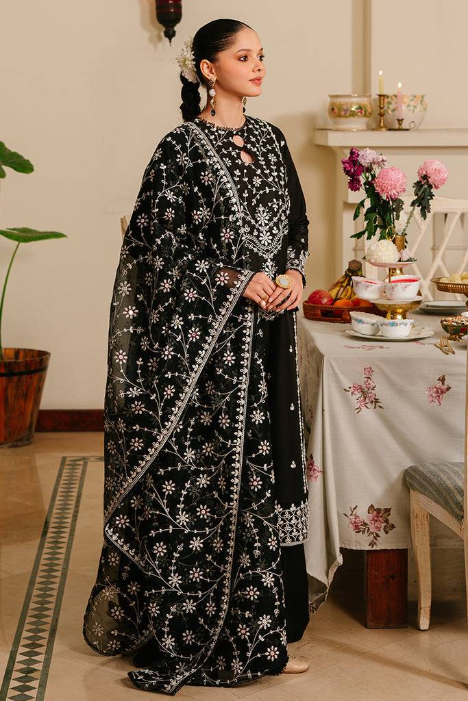 Cross Stitch | Eid Lawn 24 | NOIR ORNATE - Pakistani Designer Dress - by Cross Stitch | Type: Luxury - 100% Original at Saira Sultan