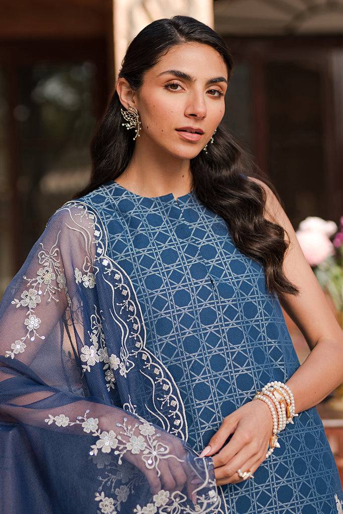 Cross Stitch | Eid Lawn 24 | ANTIQUE ROYAL - Pakistani Designer Dress - by Cross Stitch | Type: Luxury - 100% Original at Saira Sultan