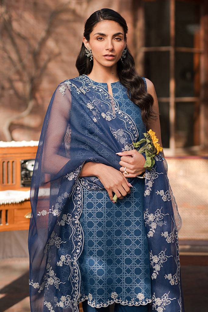 Cross Stitch | Eid Lawn 24 | ANTIQUE ROYAL - Pakistani Designer Dress - by Cross Stitch | Type: Luxury - 100% Original at Saira Sultan