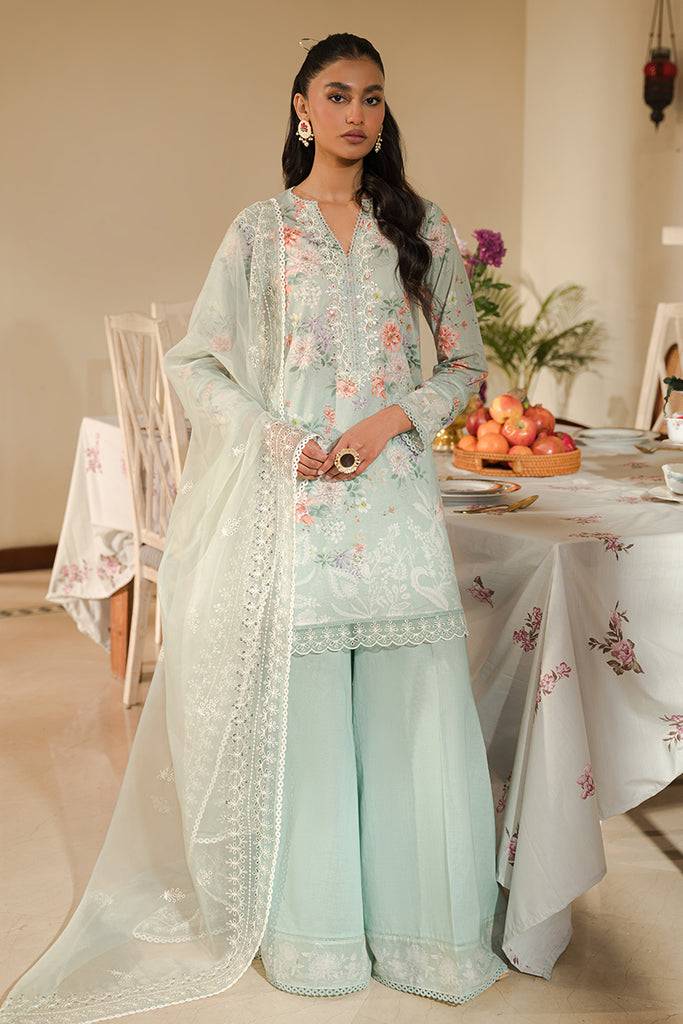Cross Stitch | Eid Lawn 24 | PEARL FLORAL - Pakistani Designer Dress - by Cross Stitch | Type: Luxury - 100% Original at Saira Sultan