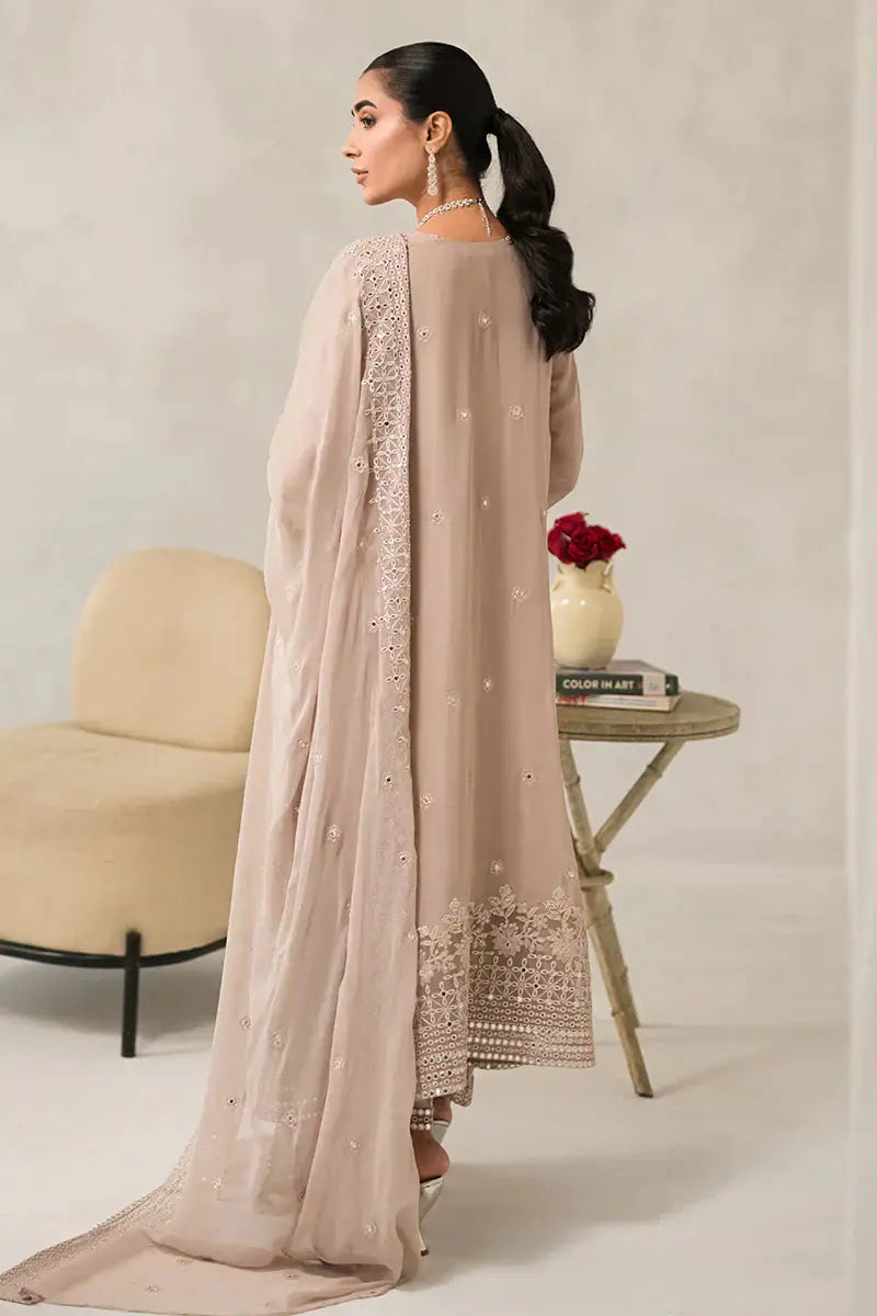 Cross Stitch | Luxe Atelier 24 | Maple Brown - Pakistani Designer Dress - by Cross Stitch | Type: Luxury - 100% Original at Saira Sultan