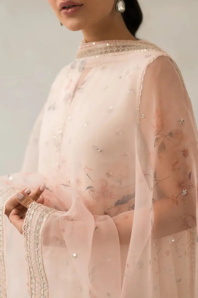 Cross Stitch | Luxe Atelier 24 | Pink Hue - Pakistani Designer Dress - by Cross Stitch | Type: Luxury - 100% Original at Saira Sultan