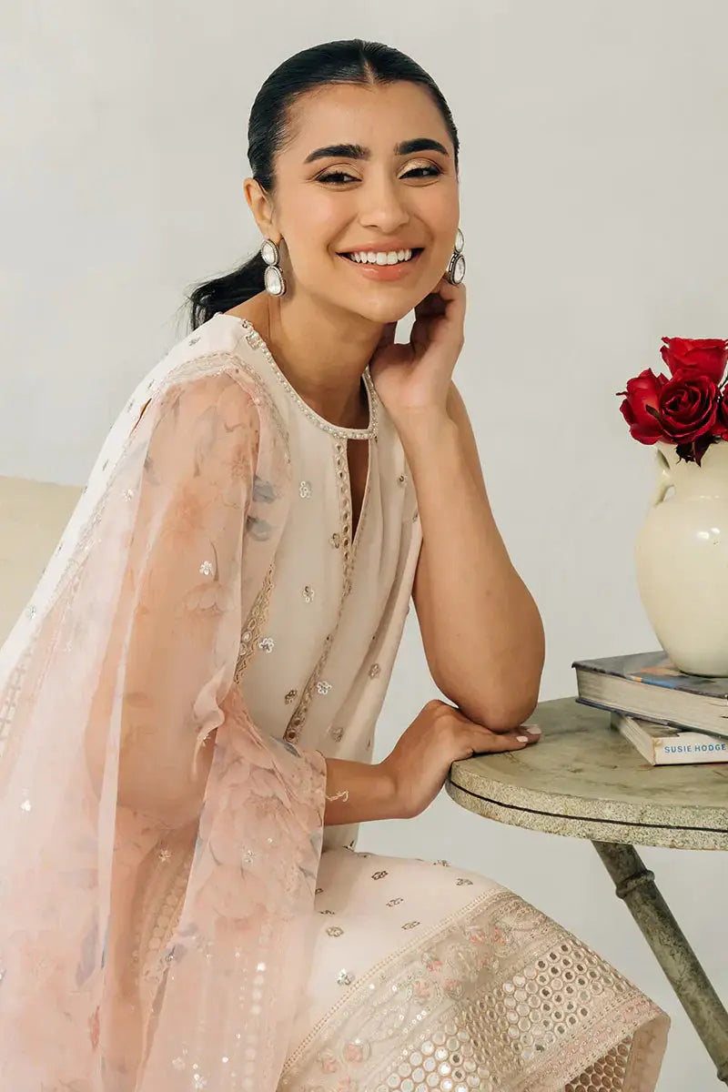 Cross Stitch | Luxe Atelier 24 | Pink Hue - Pakistani Designer Dress - by Cross Stitch | Type: Luxury - 100% Original at Saira Sultan