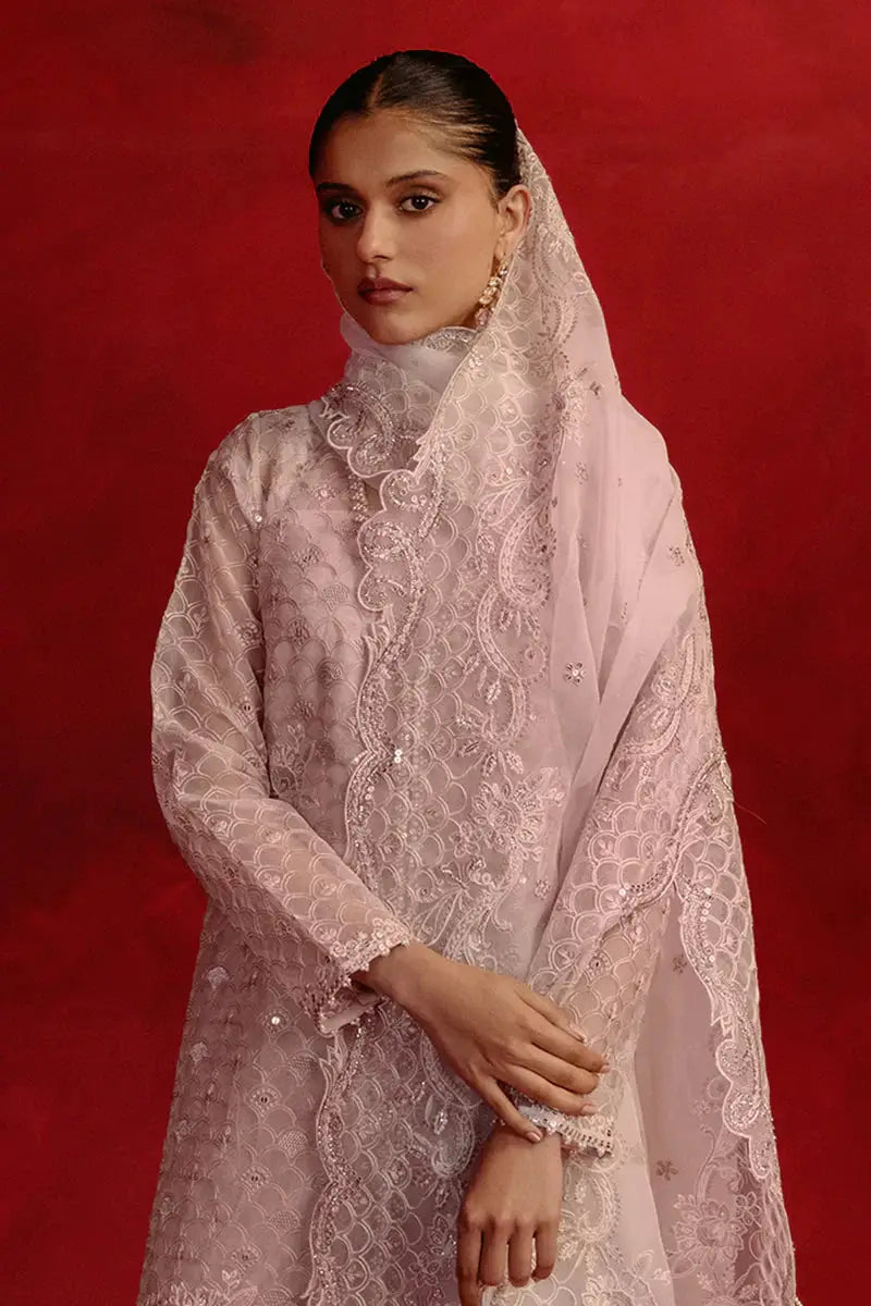 Cross Stitch | Luxe Atelier 24 | Trinket Lilac - Pakistani Designer Dress - by Cross Stitch | Type: Luxury - 100% Original at Saira Sultan