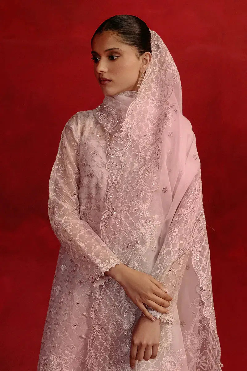 Cross Stitch | Luxe Atelier 24 | Trinket Lilac - Pakistani Designer Dress - by Cross Stitch | Type: Luxury - 100% Original at Saira Sultan