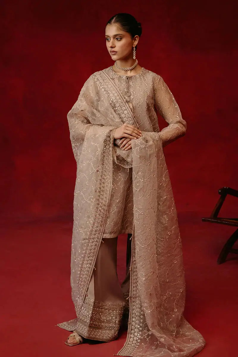 Cross Stitch | Luxe Atelier 24 | Opulence Tint - Pakistani Designer Dress - by Cross Stitch | Type: Luxury - 100% Original at Saira Sultan