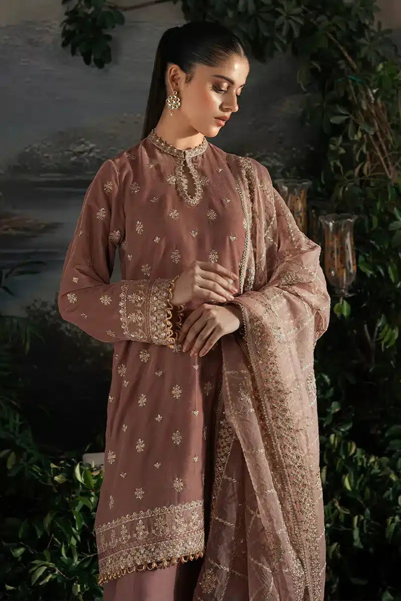Cross Stitch | Luxe Atelier 23 | WHIMSICAL ZEST - Pakistani Designer Dress - by Cross Stitch | Type: Formal - 100% Original at Saira Sultan