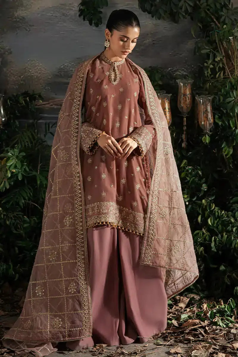 Cross Stitch | Luxe Atelier 23 | WHIMSICAL ZEST - Pakistani Designer Dress - by Cross Stitch | Type: Formal - 100% Original at Saira Sultan