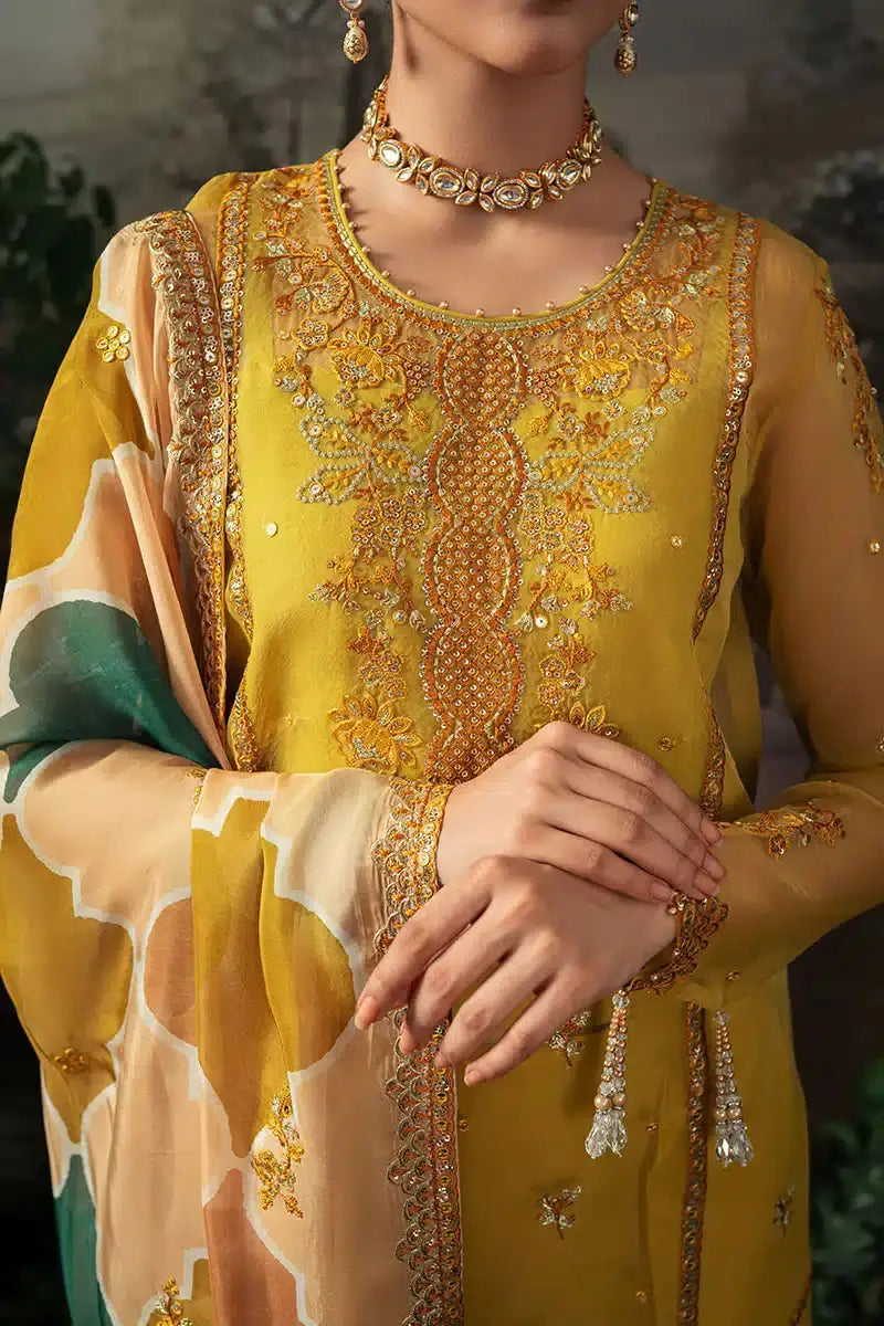 Cross Stitch | Luxe Atelier 23 | SYLVIAN AURA - Pakistani Designer Dress - by Cross Stitch | Type: Formal - 100% Original at Saira Sultan