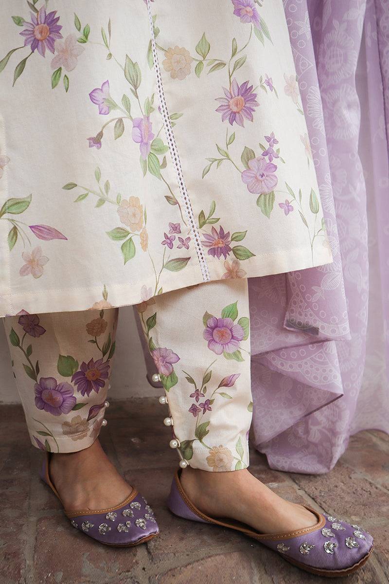 Cross Stitch | Printed Lawn | ROSEATE MUSE - Pakistani Designer Dress - by Cross Stitch | Type: Luxury - 100% Original at Saira Sultan